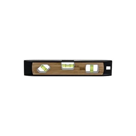 Bon Tool Bon 34-159 Torpedo Level, Magnetic 10" Aluminuminum And Bamboo 34-159